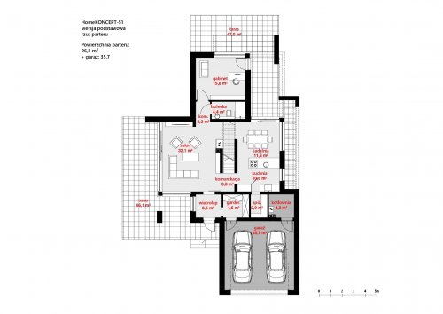 Rzut projektu HomeKoncept 51