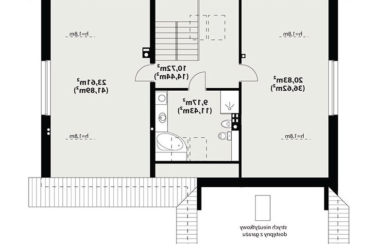 Projekt domu jednorodzinnego Abra 5 - 