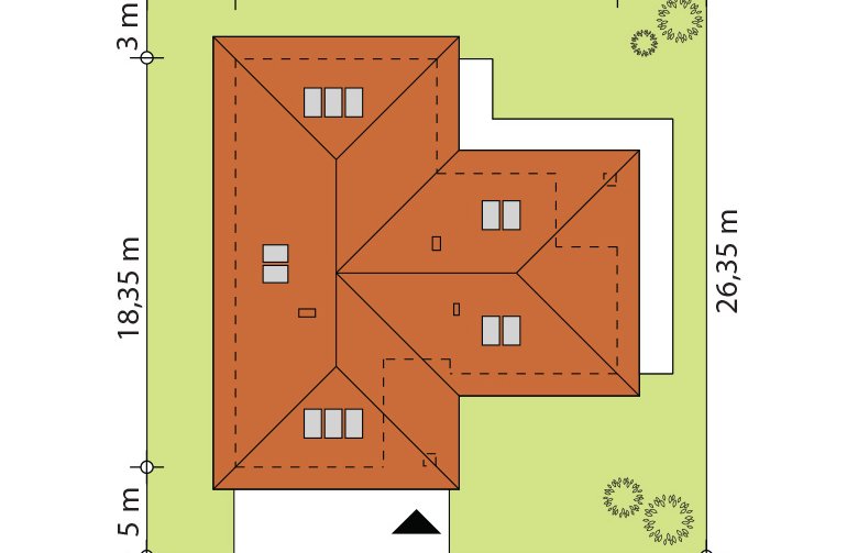 Projekt domu wielorodzinnego Arteo 4 - Usytuowanie