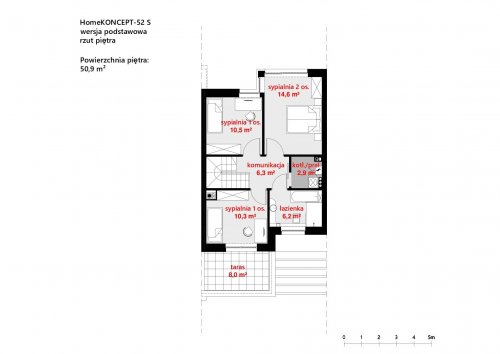 Rzut projektu HomeKoncept-52 S