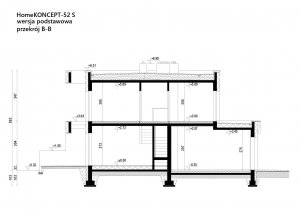 Przekrój projektu HomeKoncept-52 S