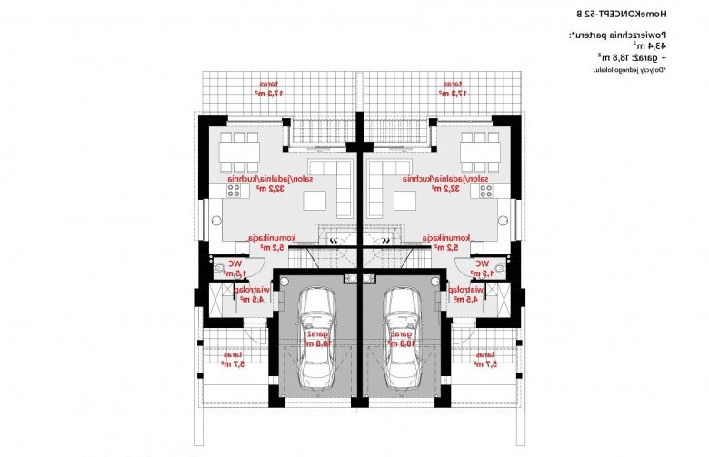 Projekt domu jednorodzinnego HomeKONCEPT-52 B - 