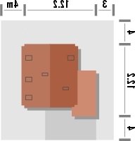 Usytuowanie budynku PIONIER w wersji lustrzanej