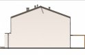 Projekt domu jednorodzinnego Ka85 S - elewacja 2