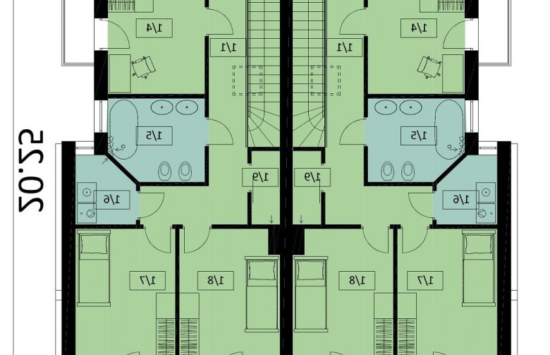 Projekt domu jednorodzinnego Ka63 - 