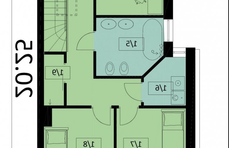 Projekt domu jednorodzinnego Ka63S - 