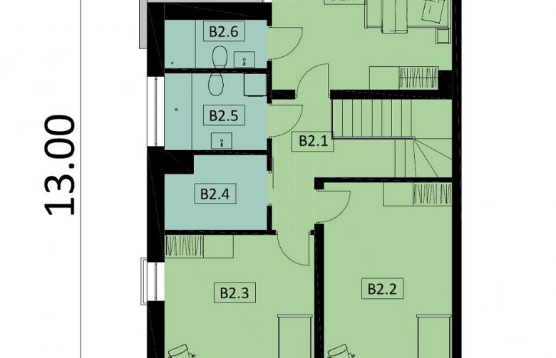 Projekt domu jednorodzinnego Ka31S - 