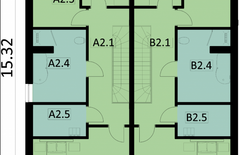 Projekt domu jednorodzinnego Ka13 - 