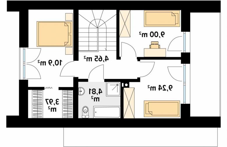 Projekt domu nowoczesnego Teja - 