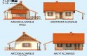 Projekt domu jednorodzinnego BARBADOS 2 C dom mieszkalny, całoroczny szkielet drewniany - elewacja 1