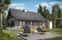 Projekt domu letniskowego BARBADOS 3B z wiatą - wizualizacja 1