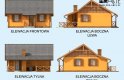 Projekt domu jednorodzinnego BARBADOS C dom mieszkalny, całoroczny - elewacja 1