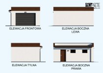 Elewacja projektu G339 C - 1