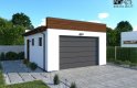 Projekt garażu G339 C - wizualizacja 0