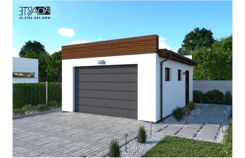 Projekt garażu G339 C