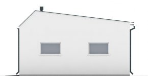 Elewacja projektu G52 - Budynek garażowy - 3