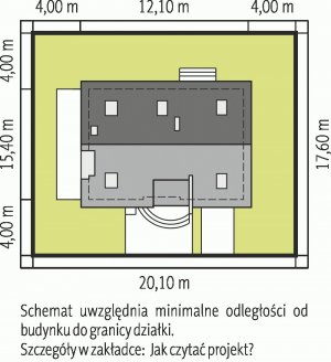 Usytuowanie budynku Basia G1