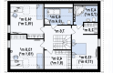 Projekt domu jednorodzinnego Z164 - rzut poddasza