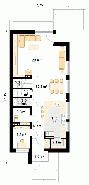 Rzut projektu Amelia