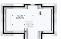 Projekt domu wolnostojącego Z2 L + w - rzut poddasza