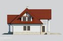 Projekt domu piętrowego LK&795 - elewacja 3