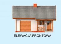 Elewacja projektu ARIZONA dom letniskowy - 1