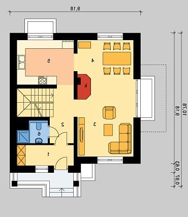 PARTER LK&759 - wersja lustrzana