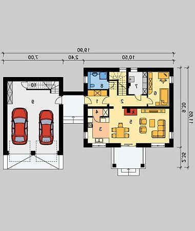 PARTER LK&728 - wersja lustrzana