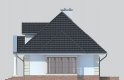 Projekt domu piętrowego LK&748 - elewacja 4