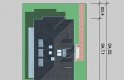 Projekt domu piętrowego LK&748 - usytuowanie - wersja lustrzana