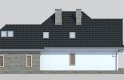 Projekt domu wolnostojącego LK&720 - elewacja 3