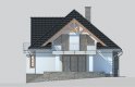 Projekt domu wolnostojącego LK&720 - elewacja 2