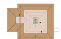 Projekt domu parterowego Huberta II G1 - poddasze do adaptacji