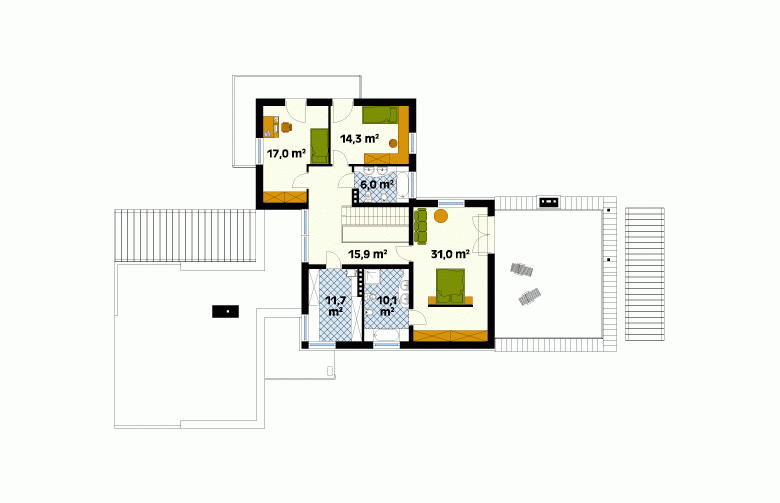 Projekt domu szkieletowego Apollo - 