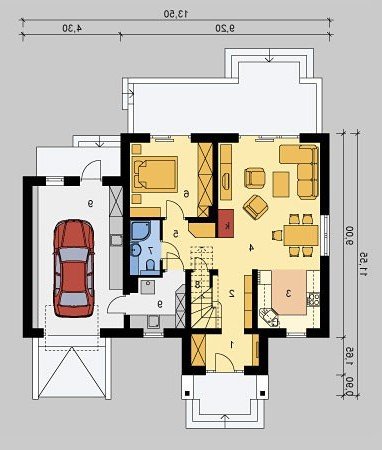 PARTER LK&839 - wersja lustrzana