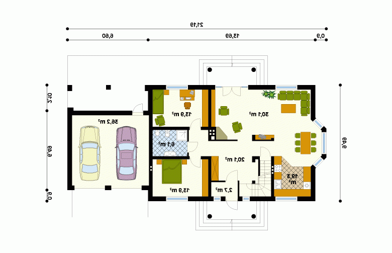 Projekt domu wielorodzinnego Aura - 