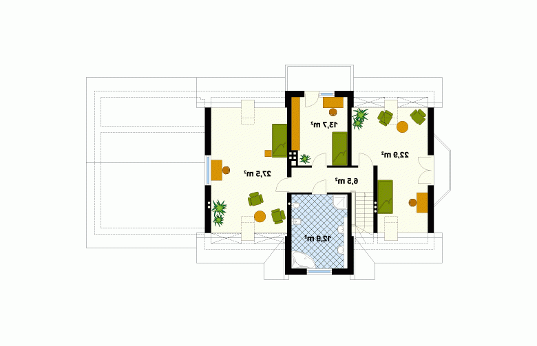 Projekt domu wielorodzinnego Aura - 