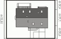 Projekt domu wolnostojącego Ben II G1 (z piwnicą) - usytuowanie - wersja lustrzana