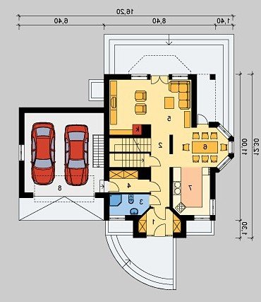 PARTER LK&346 - wersja lustrzana