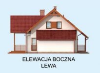 Elewacja projektu LUBEKA - 2