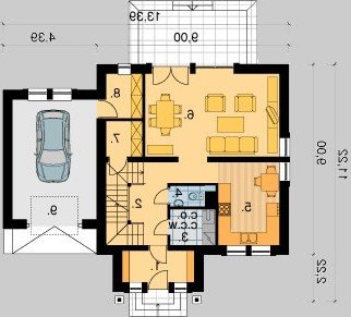 PARTER LK&180 - wersja lustrzana