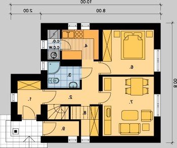 PARTER LK&197 - wersja lustrzana