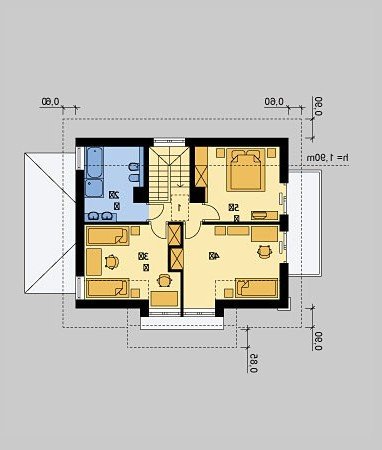 PODDASZE LK&206 - wersja lustrzana