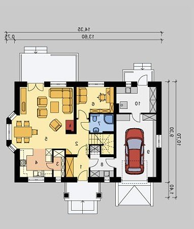 PARTER LK&778 - wersja lustrzana