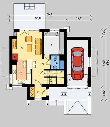 PARTER LK&283 - wersja lustrzana