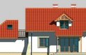 Projekt domu wolnostojącego LK&292 - elewacja 3