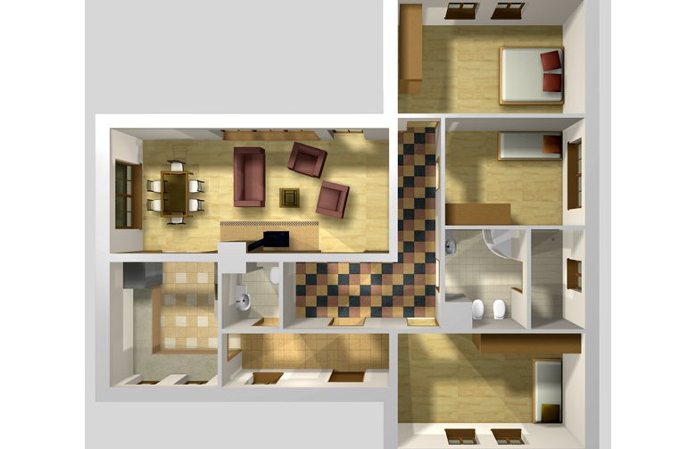 Projekt domu dwurodzinnego LK&304 - przykładowa - realizacja 3