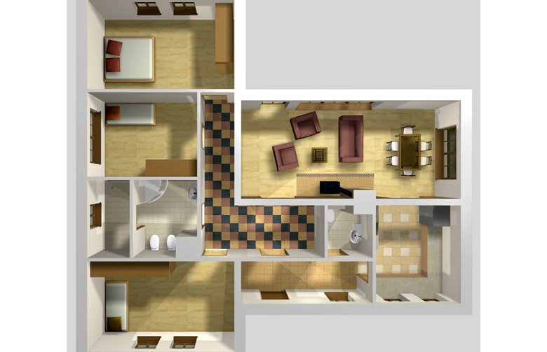 Projekt domu dwurodzinnego LK&304 - przykładowa - realizacja 3