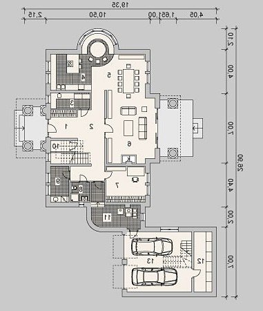 PARTER LK&904 - wersja lustrzana