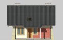 Projekt domu wolnostojącego LK&450 - elewacja 1